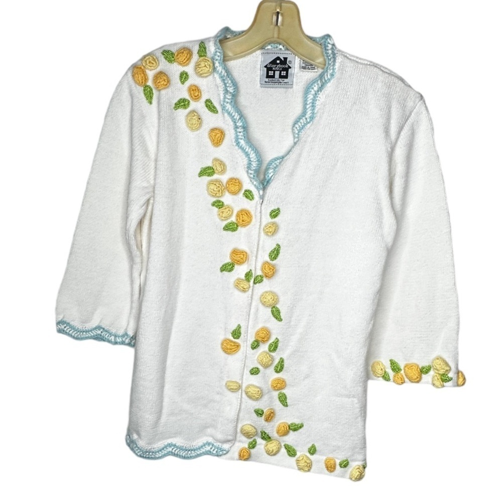 Vintage Storybook Knits Cardigan Sweater‎